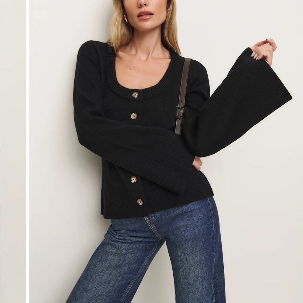 Reformation Wool Cardigan NWT
